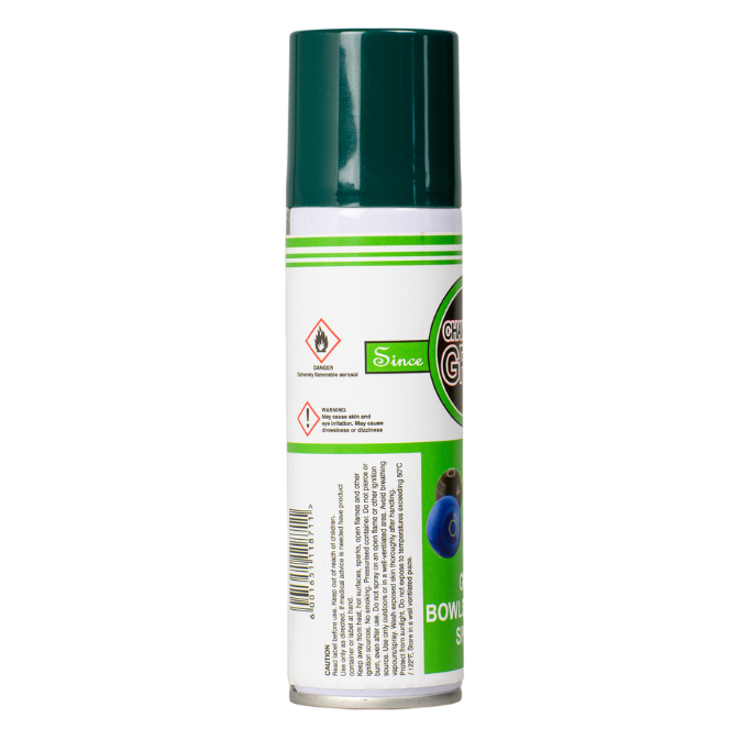 Champion Grip Spray for Lawn Bowls Side including Ingredients
