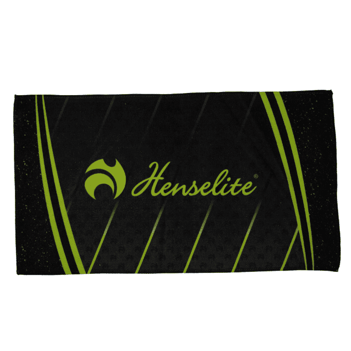 Henselite Black Lime Towel