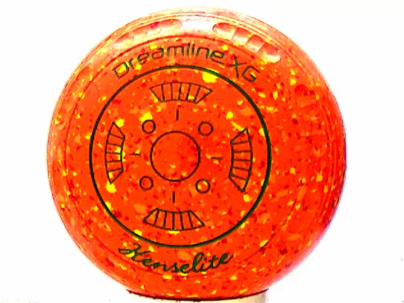 Henselite Dreamline XG Sunburst Size 3 Heavy Gripped Orange/Cant/Yellow ...