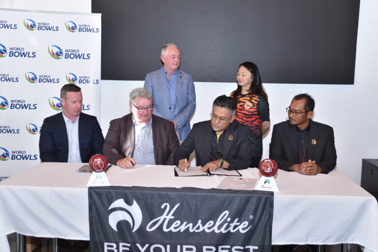 Henselite Malaysia Lawn Bowls Federation MOU Signing