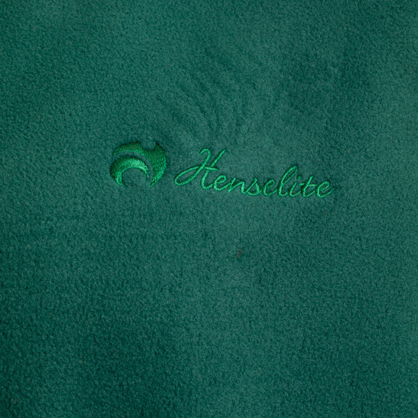 Henselite Fleecy Unisex Thermacore Vest Bottle Green Left Chest