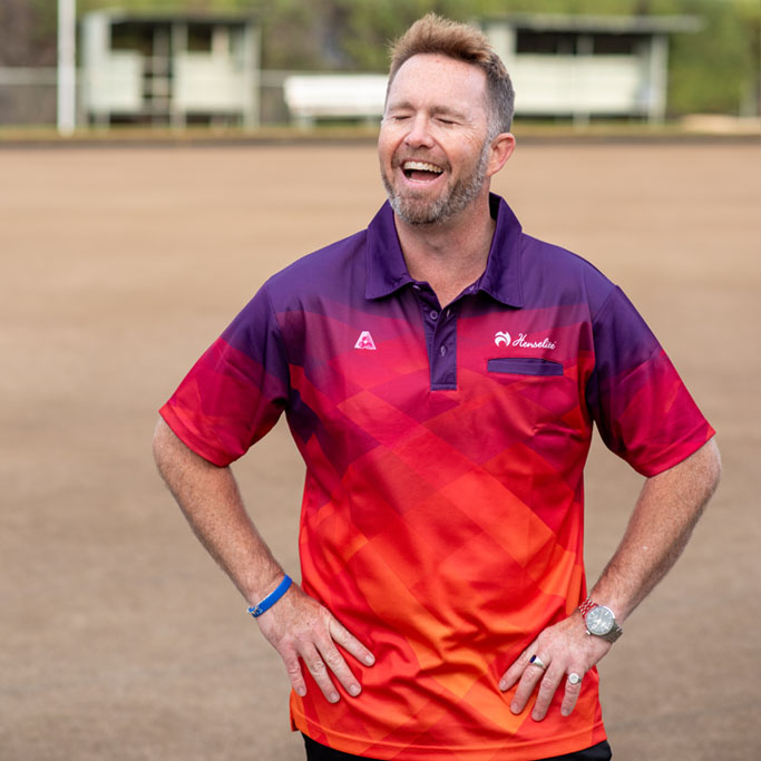 Henselite Spectrum Men’s Polo Purple Orange Henselite_Spectrum_Men’s_Polo_Purple_Orange_2