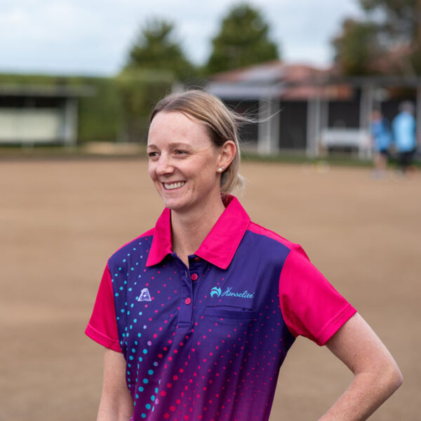 Henselite Velocity Women's Polo Purple Pink Sky Henselite_Velocity_Women's_Polo_Purple_Pink_Sky_2