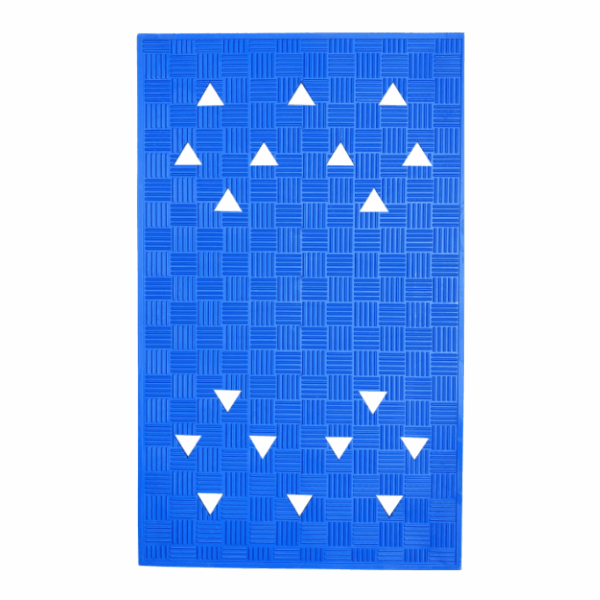 Henselite Ultra Grip Lawn Bowls Mat Royal Blue Rear