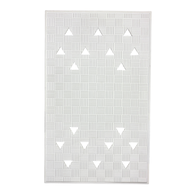 Henselite Ultra Grip Lawn Bowls Mat White Rear