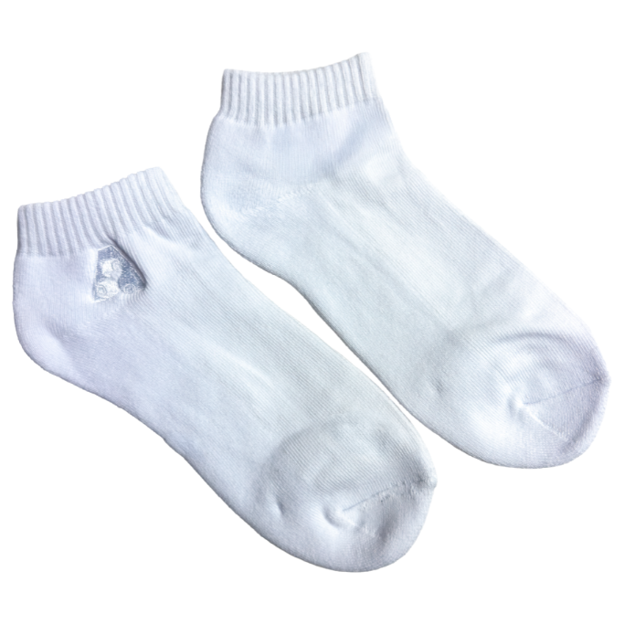 Henselite Performance Anklet Sock White Dual Henselite Performance Anklet Sock White Dual
