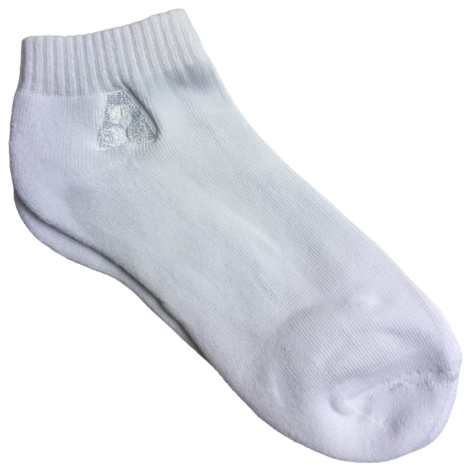 Henselite Performance Anklet Sock White Single Henselite Performance Anklet Sock White Single